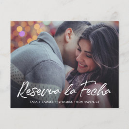 Flyer Orçamento de Foto Moderna para Casamento Espanhol 