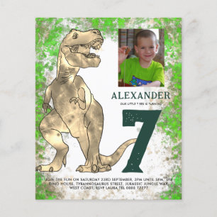 Flyer Orçamento de Fotos para Festa de Aniversário na Se