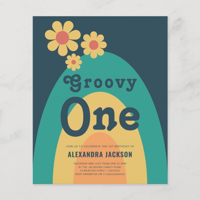 Flyer Orçamento de Parte do primeiro aniversario Retroat (Frente)