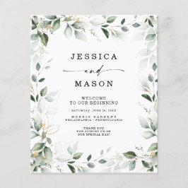 Flyer Orçamento do Programa Casamento Dourado de Molerce