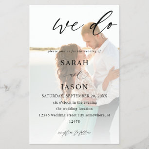 Flyer Orçamento Fazemos Foto Caligrafia Casamento MEIO 