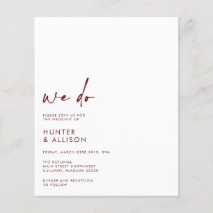 Flyer ORÇAMENTO Fazemos O Convite De Casamento