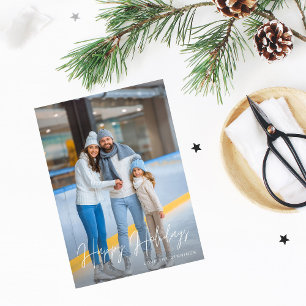 Flyer Orçamento Feliz Feriados Modernos Foto do Script 2