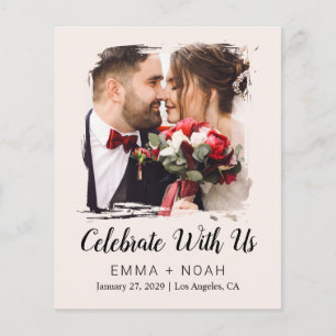 Flyer Orçamento Foto Casamento Creme