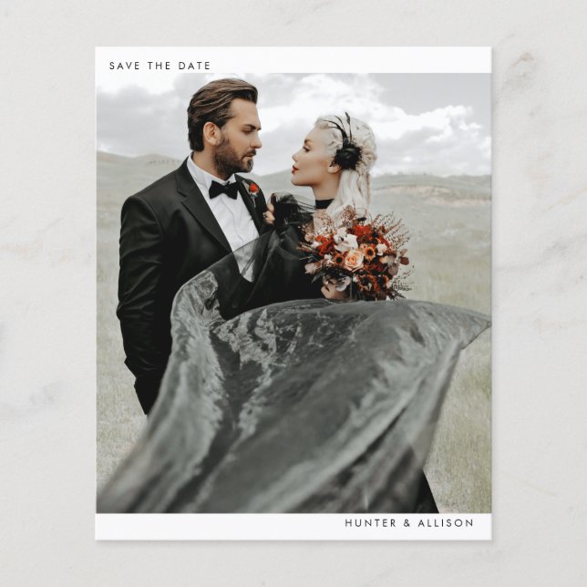 Flyer Orçamento Foto Salvar a Data (Frente)