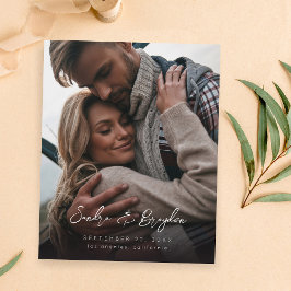 Flyer Orçamento Fotografia V MOD Chic 8 Salve a Data