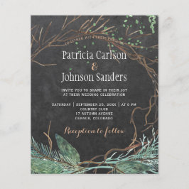 Flyer Orçamento Inverno Natureza Qualkboard convite para