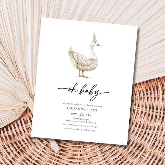 Flyer ORÇAMENTO Oh Bebê ganha Chá de fraldas neutro por  (Criador carregado)