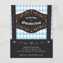 Orçamento Oktoberfest, Octoberfest Party Invite Fl