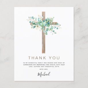 Flyer Orçamento Primeira Comunidade Santa Obrigado Eucal