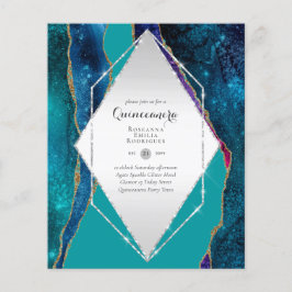 Flyer ORÇAMENTO QUINCEANA - AGATE Glamour Chic