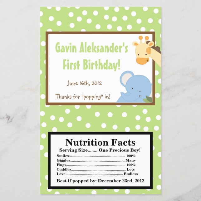 Flyer Ordem Personalizada - Krista Glass (Frente)