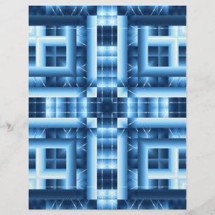 Flyer Origami Paper Blues Customizable Hobby Art