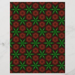 Flyer Origami Paper Red Green Customable Hobby Art