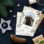 Flyer Orquestra gráfica do Natal 1 botânica<br><div class="desc">Orçamento Feliz Natal elegante, elegante, cor d'água seca, cor botânica esmutada cores de Natal arca 1 design de cartão de Natal.</div>