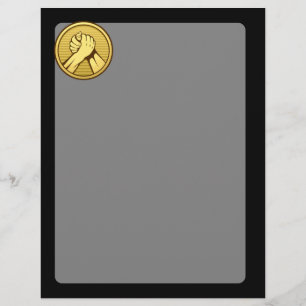 Flyer Ouro da luta de braço