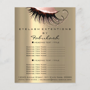 Flyer Ouro do rosa do cinza do insecto do brilho do