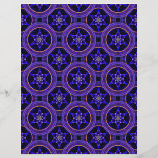 Flyer Padrão Abstrato Floral Moderno Boho Elegante #505