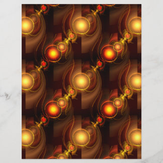 Flyer Padrão de Arte Abstrata Boho Elegante Moderno Dour