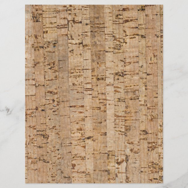 Flyer Padrão de carvalho de Cork (Frente)