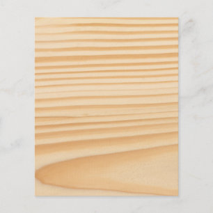 Flyer Padrão de madeira