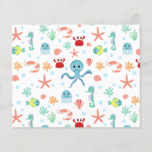 Flyer Padrão do mundo do mar