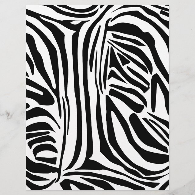 Flyer Padrão zebra (Frente)