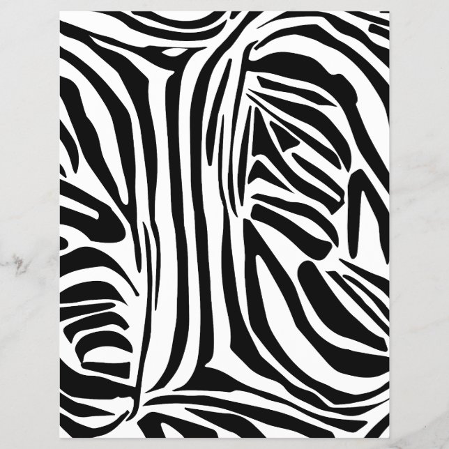 Flyer Padrão zebra (Frente)