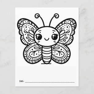 Flyer Página de Coloração de Atividade dos Filhos de Chá
