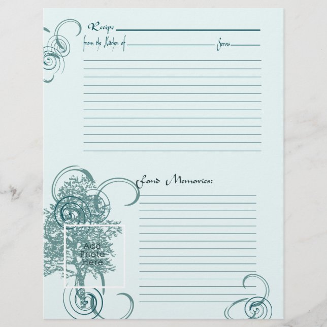 Flyer Página Memória e Receita (Frente)