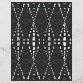 Flyer Páginas de Álbum de Recortes Ley Lines Preto e Bra