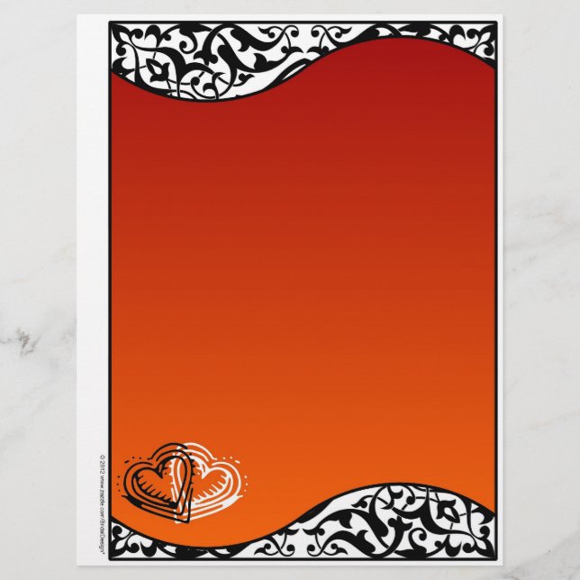 Flyer Páginas do Scrapbook do vazio para Álbum (Frente)