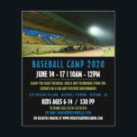 Flyer Paisagem de campo de beisebol, Anúncio de campo de<br><div class="desc">Paisagem De Campos De Baseball,  Folhetos De Publicidade De Campos De Baseball Na Loja De Cartão de visita.</div>
