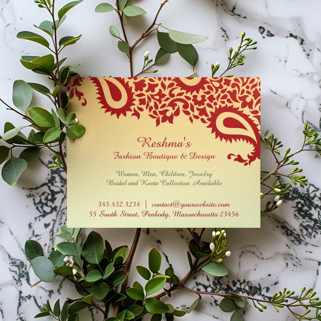 Flyer Paisleys Elegant (Criador carregado)