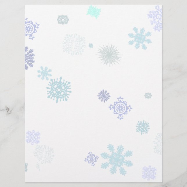 Flyer Pale Snowflakes (Frente)