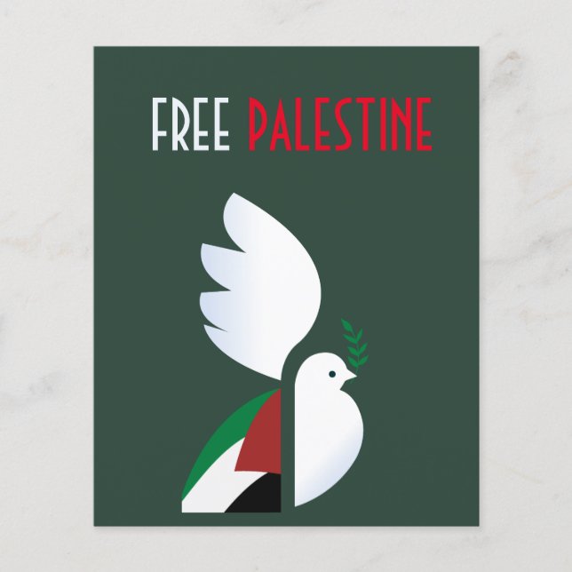 Flyer Palestina livre (Frente)