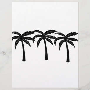 Flyer Palmeiras tropicais