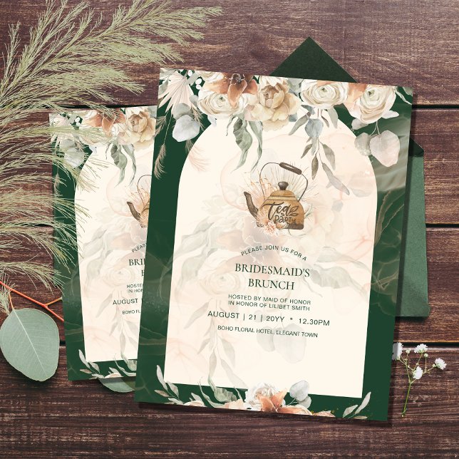 Flyer Pampas Grass, Festa de TEA, Almoço de Branca (Criador carregado)