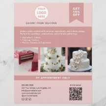 Panificadora Bolo Logotipo Personalizado Rosa Panf