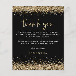 Flyer PAPEL | Brilho Dourado Negro Vinte Primeiros Agrad