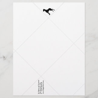 Flyer Papel de carta dobrável