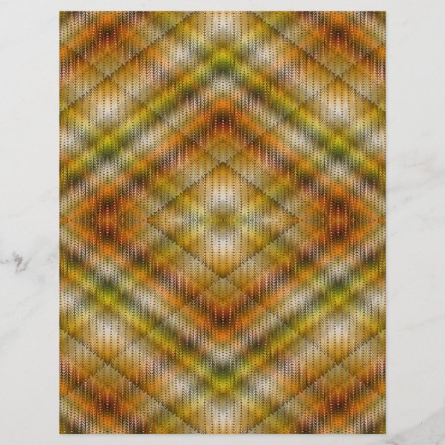 Flyer Papel de Scrapbook em Volume do ET Argyle Páginas  (Frente)