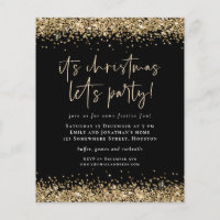 PAPEL | Dourada Festa de Natal Lets Preta