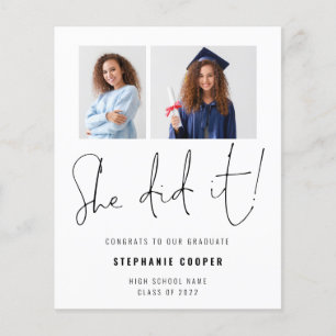 Flyer PAPEL Ela Fez 2 Foto 2023 Formando Anúncio