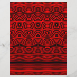 Flyer Papel Origami, Arte Tribal Digital Abstrata, Verme