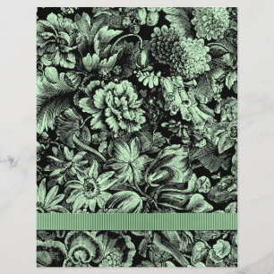 Flyer Papelaria Floral/Jardim [frente e verso]
