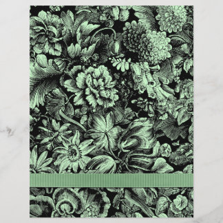 Flyer Papelaria Floral/Jardim [frente e verso]