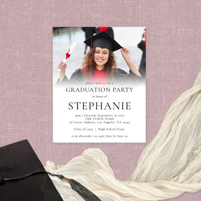 Flyer PAPER Modern Photo Overlay Graduation 2023 (Criador carregado)