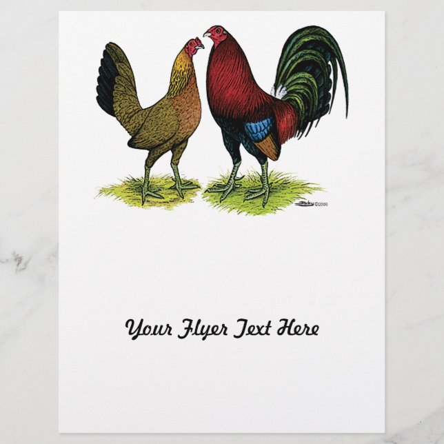 Flyer Par Gamefowl (Frente)
