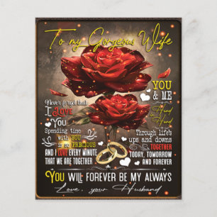 Flyer Para Minha Esposa Presente, Presente De Casal, Pre